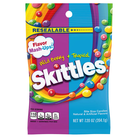 Skittles Mash-Ups Peg Bag 7.2oz (204.1g)