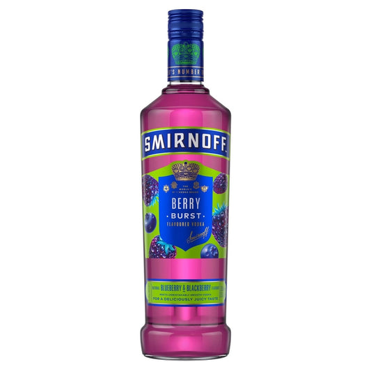 Smirnoff Berry Burst Flavoured Vodka 70cl