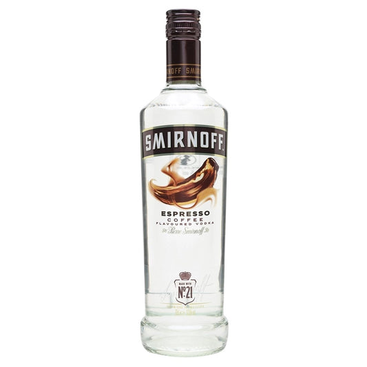 Smirnoff Espresso Coffee Flavoured Vodka 70cl