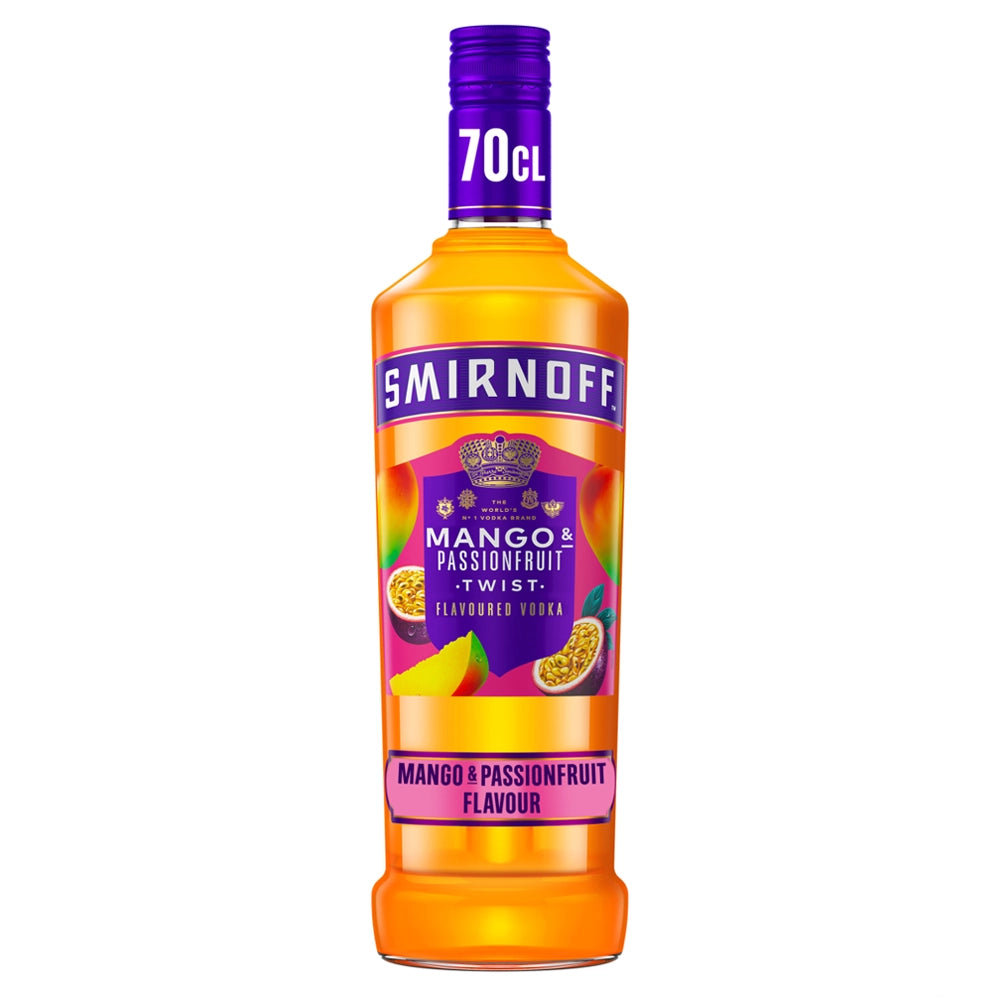 Smirnoff Mango & Passionfruit Flavoured Vodka 70cl