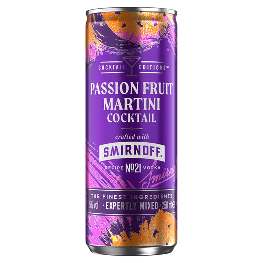 Smirnoff Passion Fruit Martini 250ml