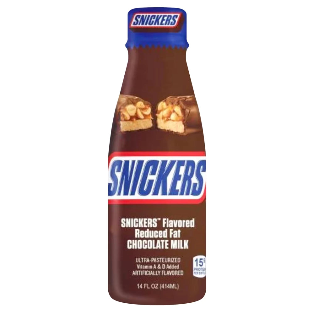 Snickers Chocolate Milk Reduced Fat 414ml