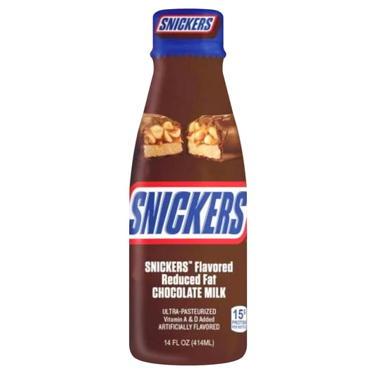 Snickers Chocolate Milk Reduced Fat 414ml