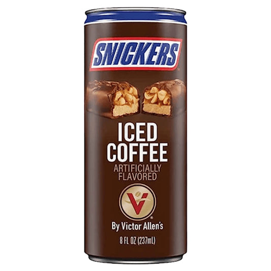 Victor Allen's Snickers Iced Coffee 237ml USA