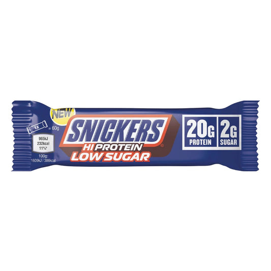 Snickers Milk Chocolate Hi-Protein Low Sugar Bar 57g