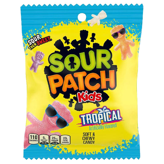 Sour Patch Kids Tropical Peg Bag 102g
