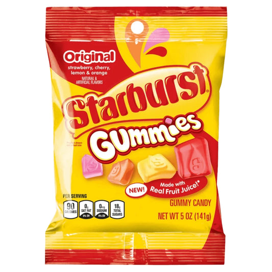 Starburst Gummies Original 5oz (141g)