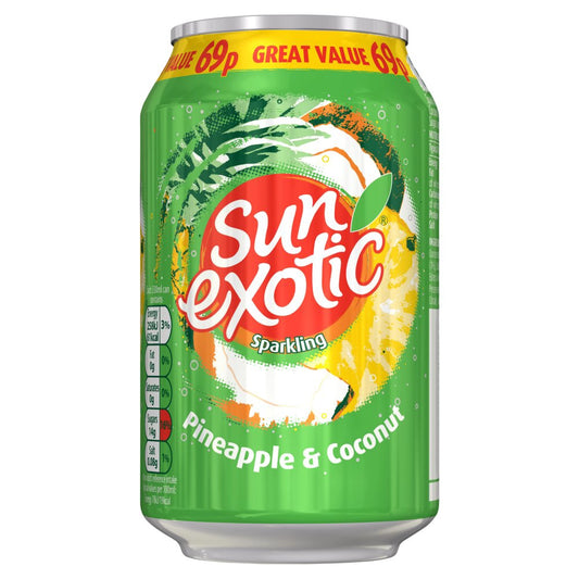 Sun Exotic Pineapple & Coconut 330ml