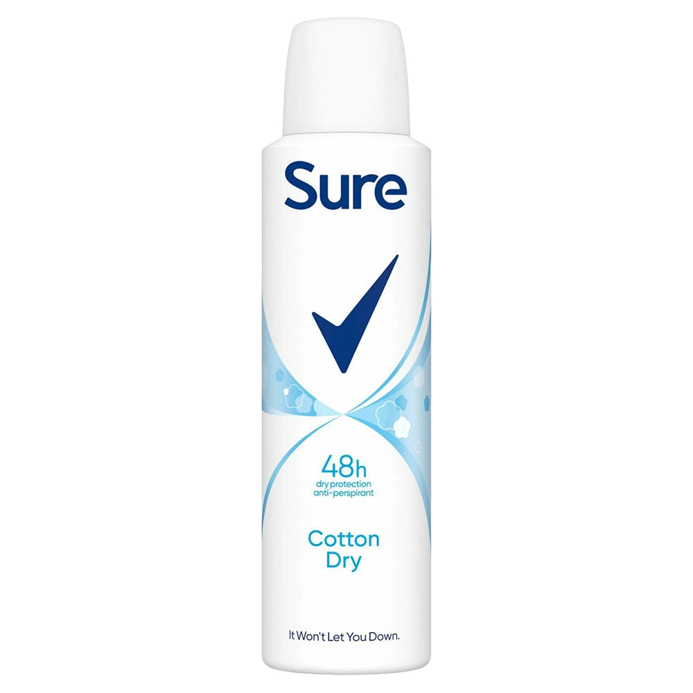 Sure Cotton Dry Body Spray 150ml
