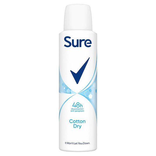 Sure Cotton Dry Body Spray 150ml
