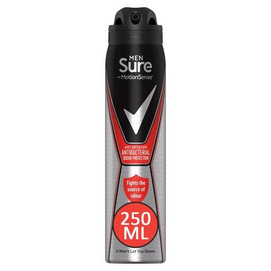 Sure Men Anti Perspirant Antibacterial 250ml