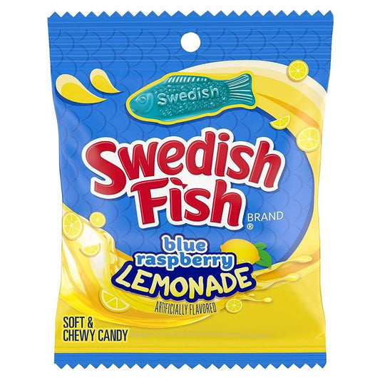 Swedish Fish Blue Raspberry Lemonade 102g