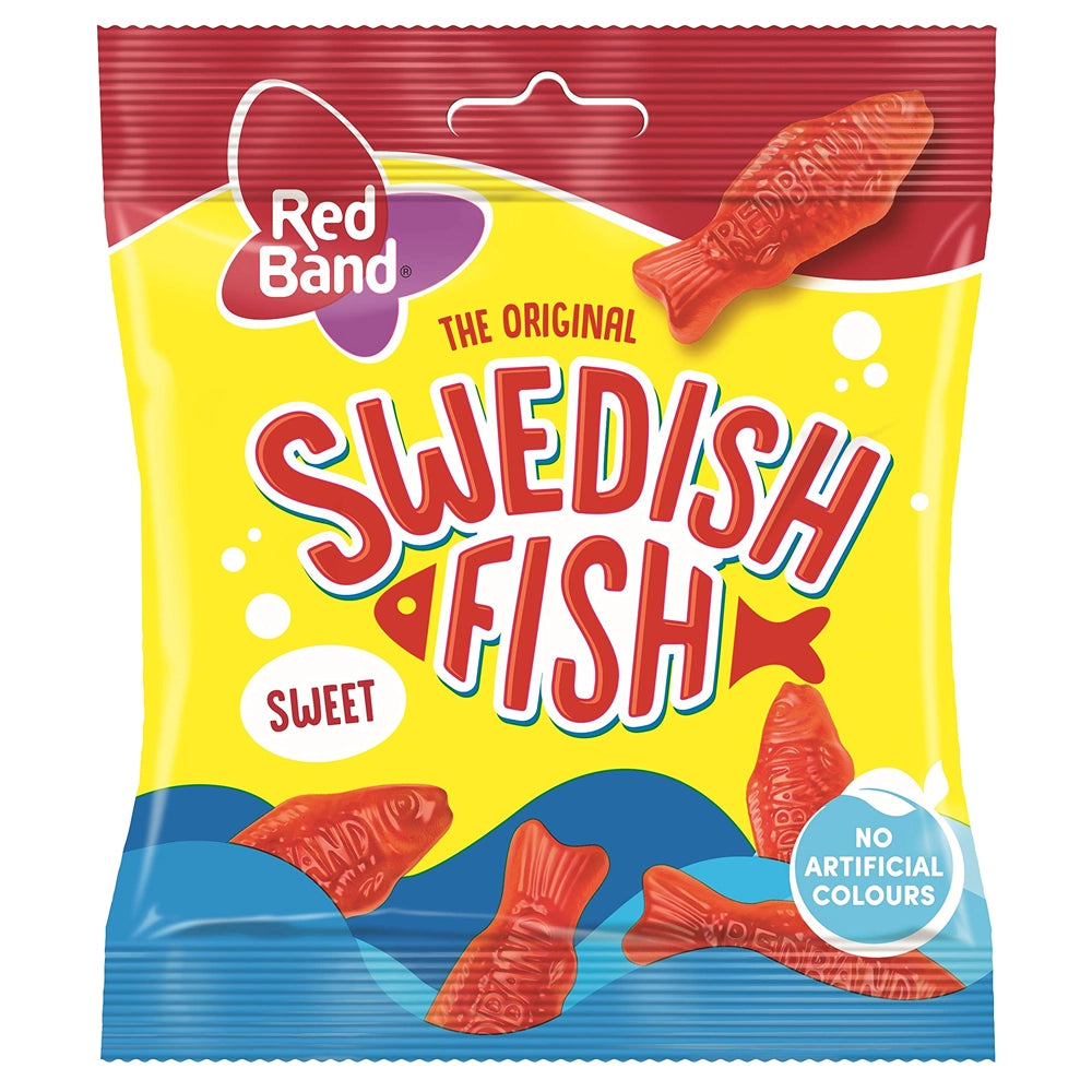 Swedish Fish Red Band 100g