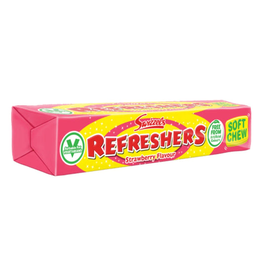 Swizzels Refreshers Strawberry Chews Stick Pack 43g