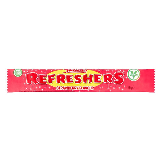 Swizzels Refreshers Strawberry Flavour Chew Bar 18g