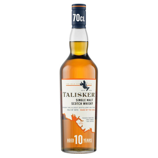Talisker 10 Years Old Single Malt Scotch Whisky 70cl