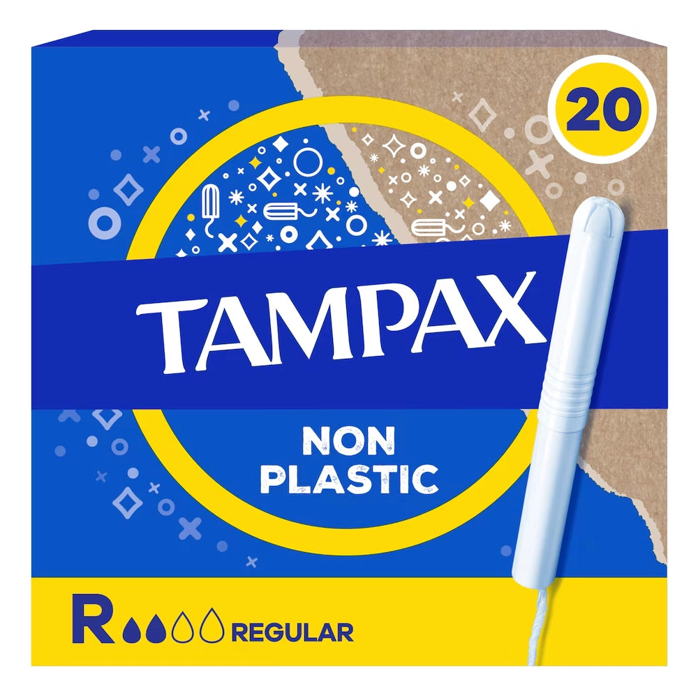 Tampax Regular Tampons With Applicator 20 Pack