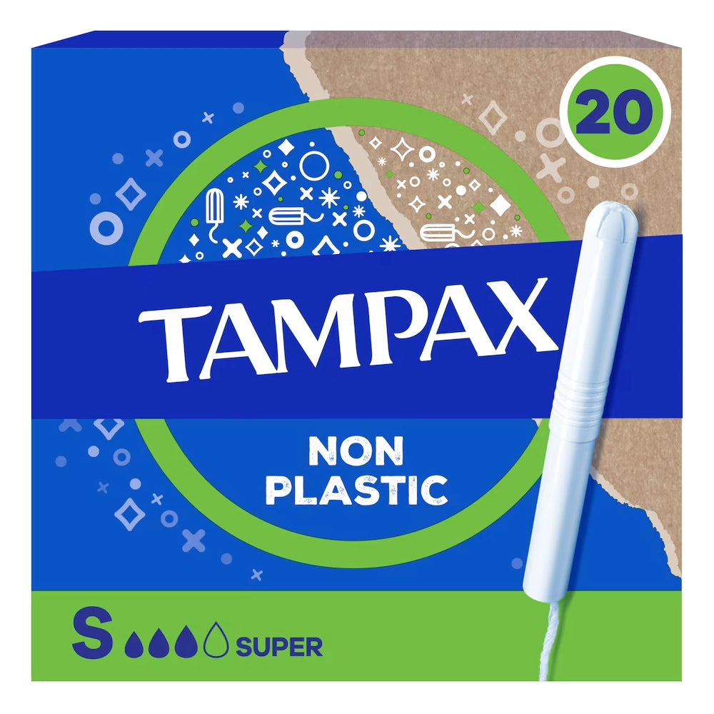 Tampax Super Tampons With Applicator 20 Pack