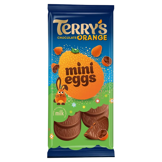 Terry's Chocolate Orange Milk Mini Eggs Bar 90g