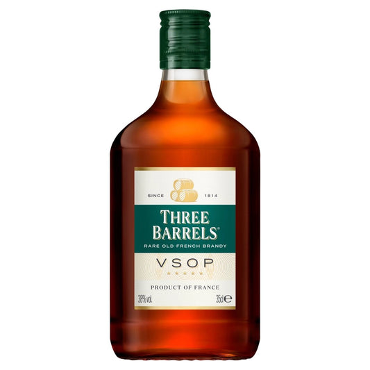 Three Barrels Rare Old French Brandy VSOP 35cl