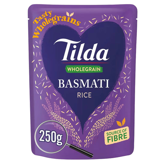 Tilda Wholegrain Basmati Rice 250g