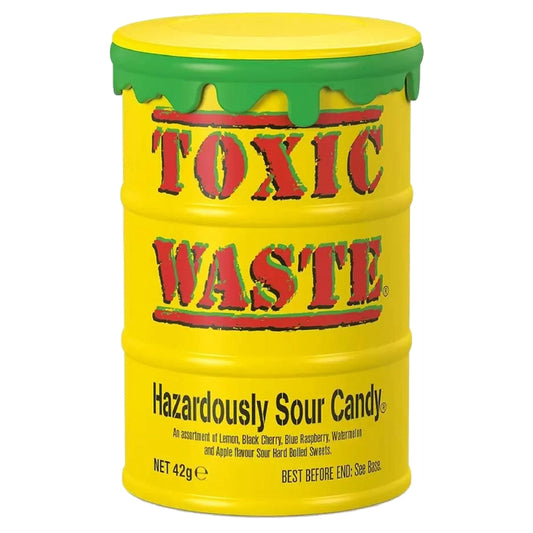 Toxic Waste Original Hazardously Sour Candy 42g