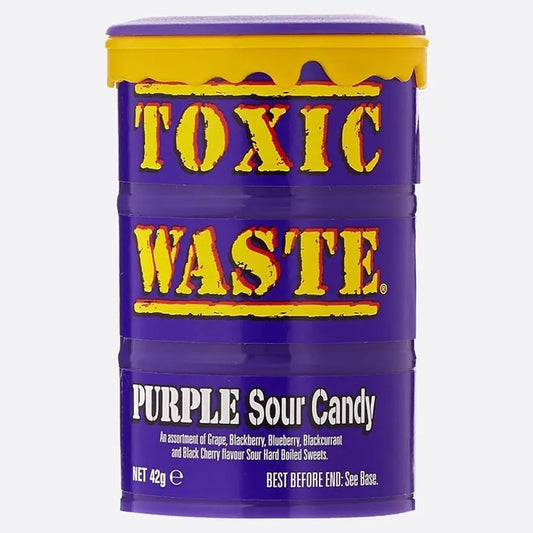 Toxic Waste Purple Sour Candy 42g