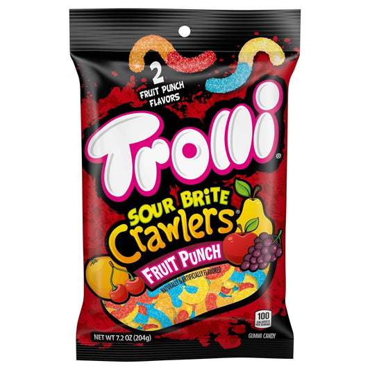 Trolli Sour Brite Crawlers Fruit Punch 96g