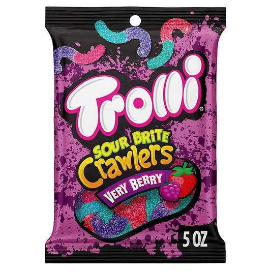 Trolli Sour Brite Crawlers Very Berry 141g