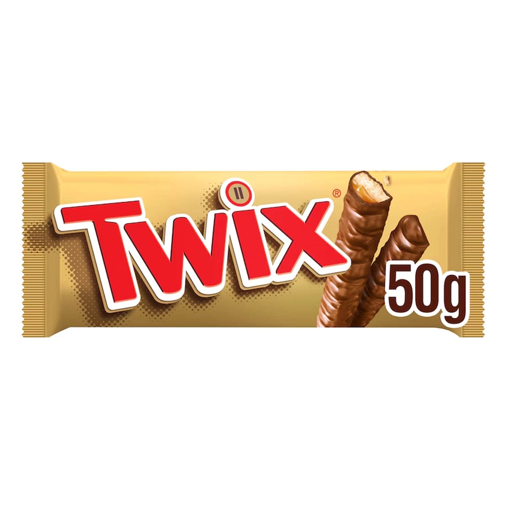 Twix Chocolate Bar 50g