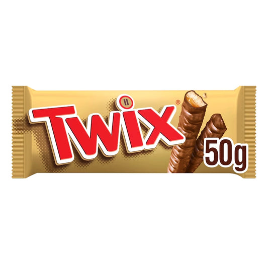 Twix Chocolate Bar 50g