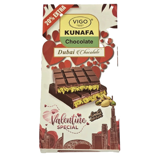 Vigo KUNAFA Dubai Chocolate Valentine Special 120g