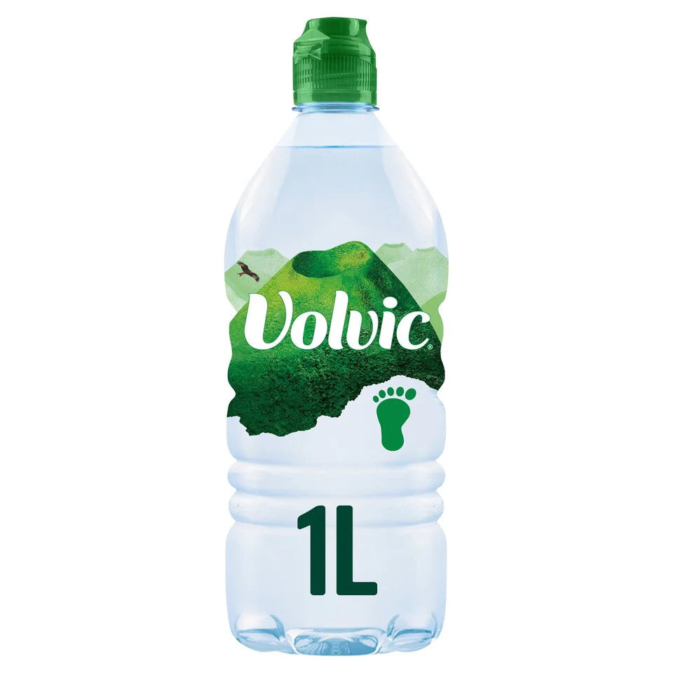 Volvic Still Water Sports Cap 1 Litre