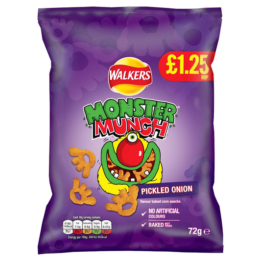 Walkers Monster Munch Pickled Onion 72