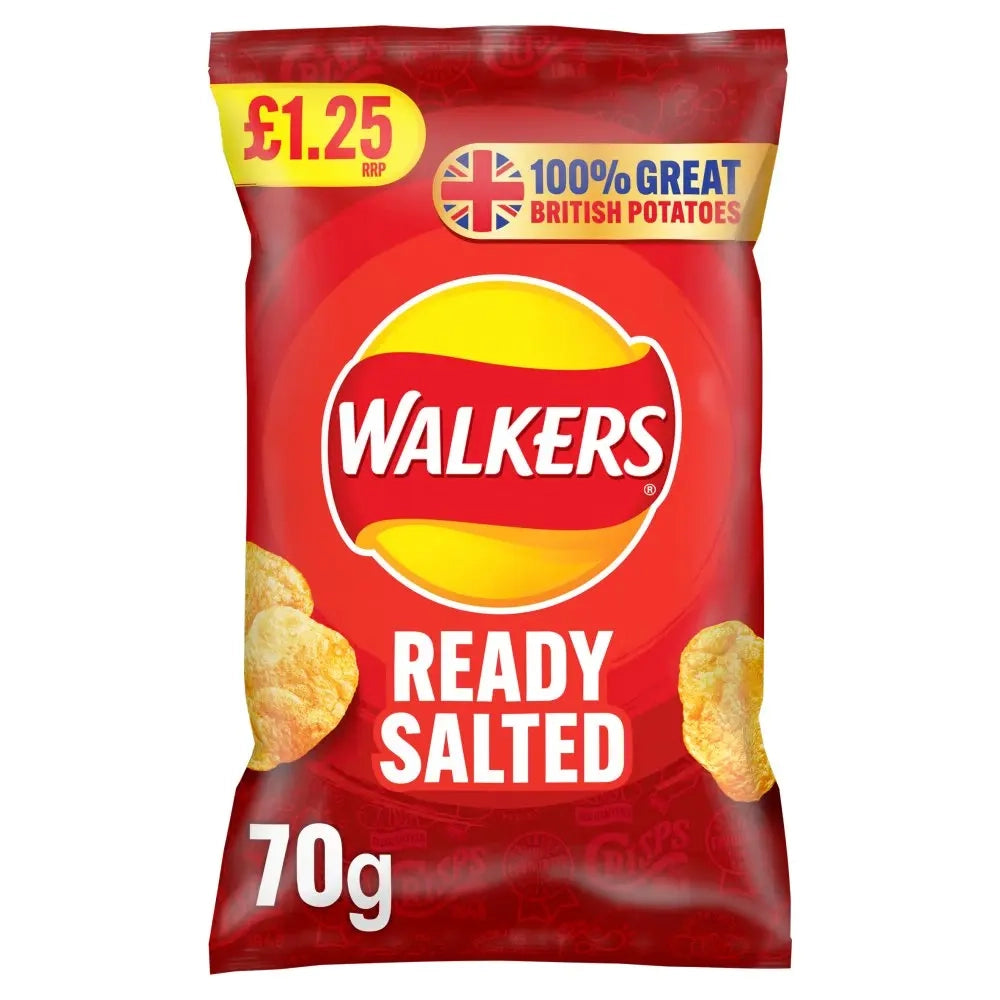 Walkers Ready Salted 70g