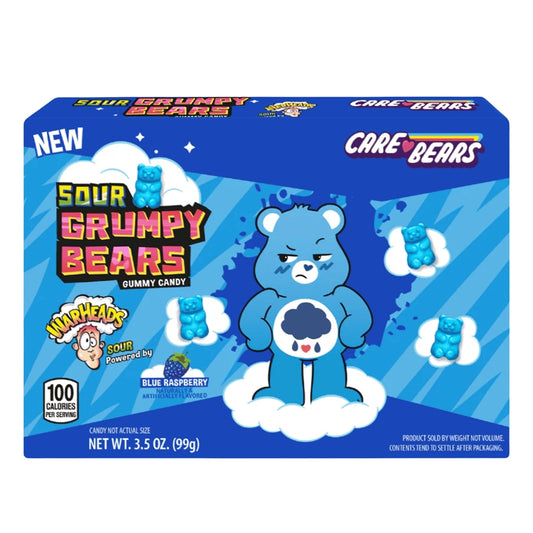 Warheads Sour Grumpy Bears Theatre Box