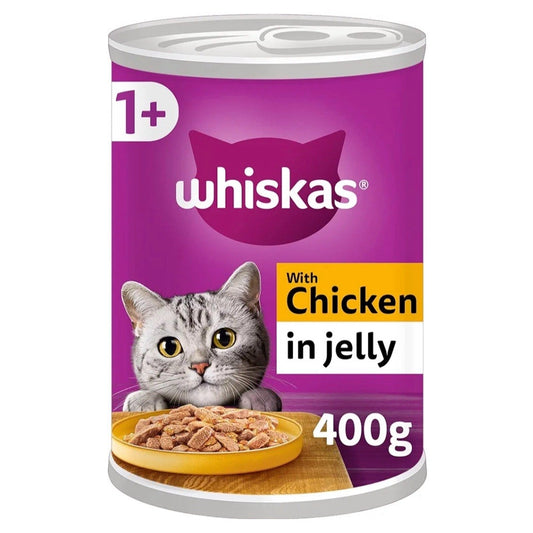 Whiskas with Chicken in Jelly 400g