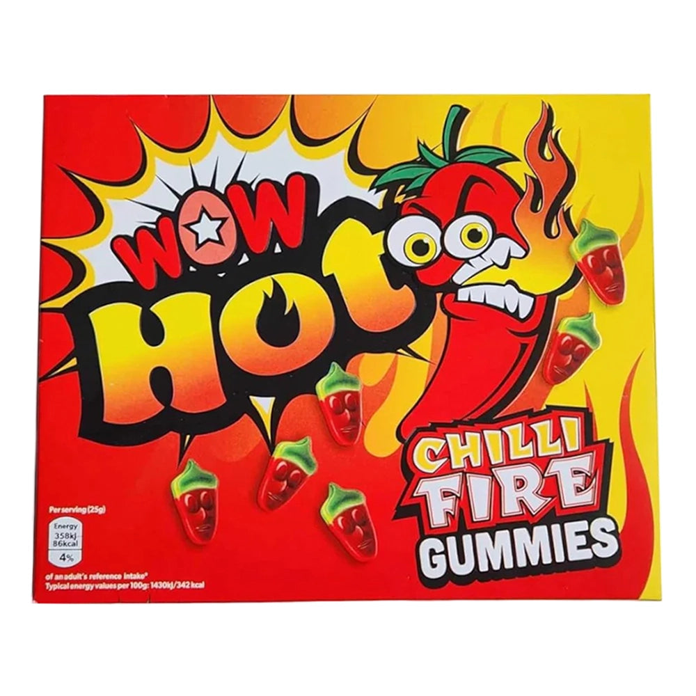 Wow Hot Chilli Fire Gummies 150g