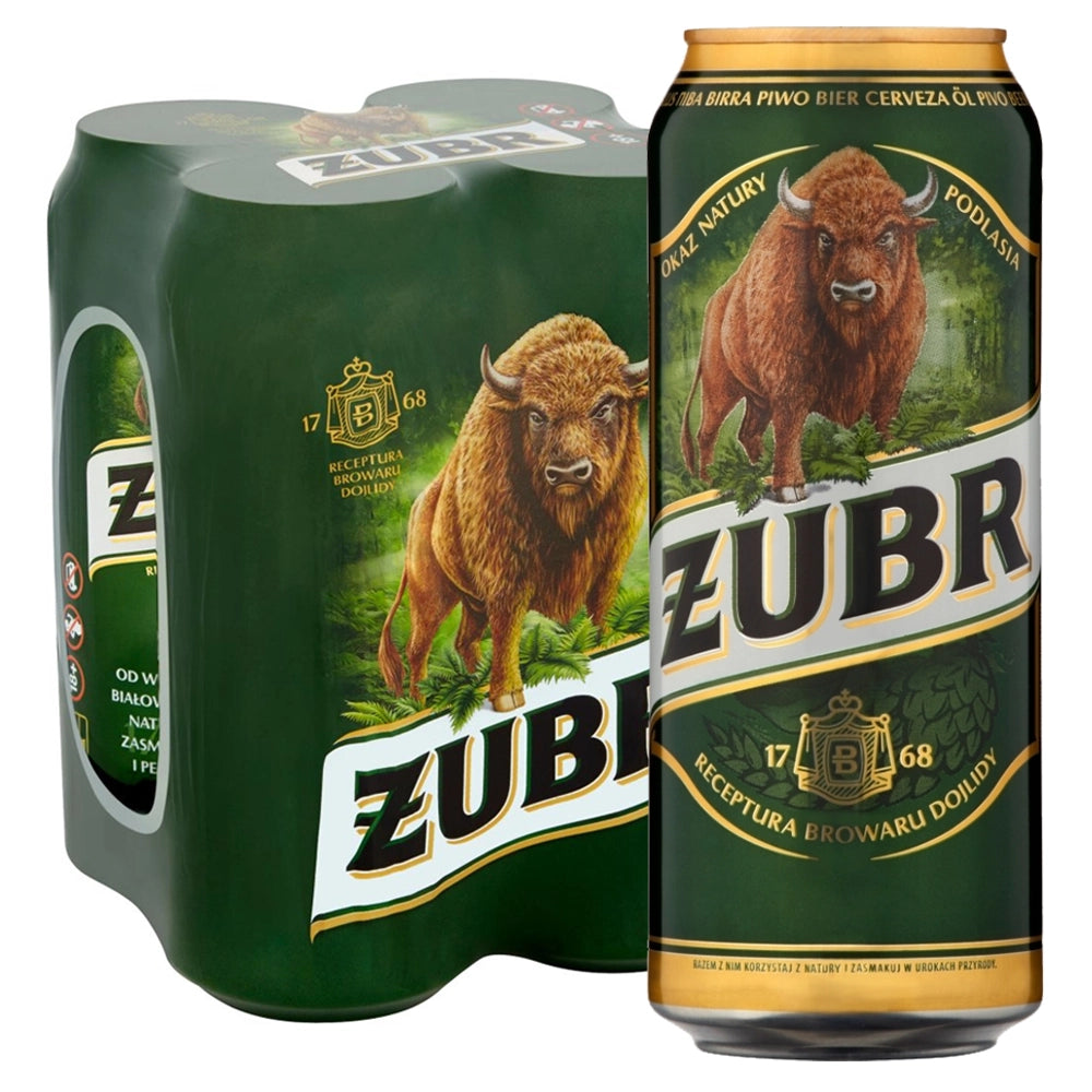 Zubr 4x500ml